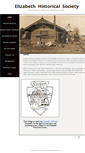 Mobile Screenshot of elizabethhistoricalsociety.com